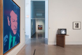 Installation view, "13 Most Wanted Men: Andy Warhol and the 1964 World's Fair," 2014, The Queens Museum. Courtesy of The Queens Museum.