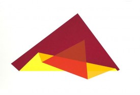 Willard Boepple. 21.2..14 O, 2014. Monoprint, 16 x 26-1/4 inches. Courtesy of Lori Bookstein Fine Art