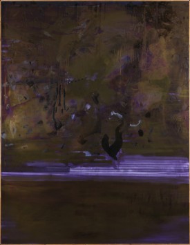 Sigmar Polke, German, 1941–2010, Negative Value II (Mizar) (Negativwert II (Mizar)), 1982, Dispersion paint, resin, and pigment on canvas, 103 1/8 × 79 1/8? (262 × 201 cm), Private Collection. Photo: Alistair Overbruck, © 2014 Estate of Sigmar Polke/ Artists Rights Society (ARS), New York / VG Bild-Kunst, Bonn