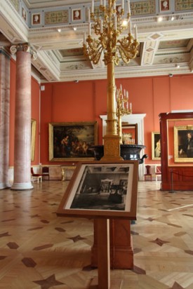 Yasumasa Morimura, Installation view, "MANIFESTA 10," Winter Palace, State Hermitage Museum, 2014. Commissioned by "MANIFESTA 10," St. Petersburg. With the support of the Japan Foundation and Shiseido.