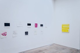 Paul Pagk, installation view of "Paul Pagk: Oeuvres Récentes," at Galerie Eric Dupont. Courtesy of the artist. Photograph by Paul Pagk.