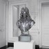 Jeff Koons, Louis XIV, 1986. Stainless steel, 46 x 27 x 15 inches, edition of three © Jeff Koons