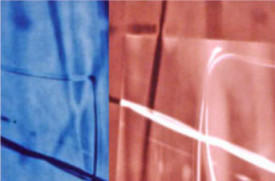 Photogram by alpert+kahn from their series, Dda. Courtesy of the Artists