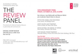 The Review Panel, flyer