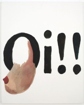 Tomer Aluf, Untitled, 2014. Oil on canvas, 30 x 24 inches. Courtesy of the artist and KANSAS, New York.