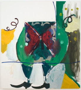 Tomer Aluf, Untitled, 2014. Oil on canvas, 60 x 54 inches. Courtesy of the artist and KANSAS, New York.