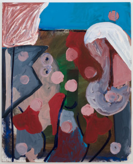 Tomer Aluf, Untitled, 2014. Oil on canvas, 30 x 24 inches. Courtesy of the artist and KANSAS, New York.