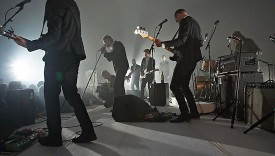 Ragnar Kjartansson and The National : A Lot of Sorrow, film still, on view at Luhring Augustine Bushwick, one of four shows to be discussed at The Review Panel, November 21. 2014