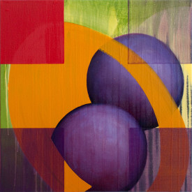 C.J. Nye, Thy Image, 2014. Oil on canvas, 24 x 24 inches. Courtesy of the Artist