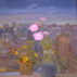 Jane Freilicher, My Cubism, 2004. Oil on linen, 25 x 25 inches. Courtesy Tibor de Nagy Gallery