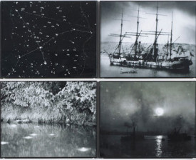 Michelle Stuart, Navigating the Stars II, 2013, detail. 15 unique framed archival inkjet prints, approx. 26 x 56 inches overall. Courtesy of Leslie Tonkonow Artworks + Projects