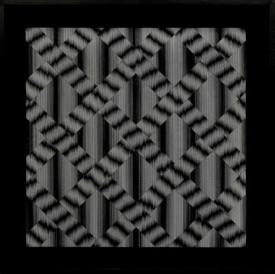 Ludwig Wilding, Single Z 22, 1970. Digital printing on plexiglass,100 x 100 cm. Courtesy of Galerie Renate Bender, Munich