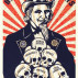 Shepard Fairey, Uncle Scam, 2006. Screenprint, 41 ? 29 inches, edition of 50. Courtesy of the Artist