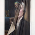 Titus Kaphar, Behind the Myth of Benevolence, 2014,. Oil on canvas, 59 x 34 x 6 inches. Courtesy of Jack Shainman Gallery