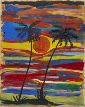 Josh Smith, Untitled, 2013, oil on panel, 60 x 48", The Museum of Modern Art, New York. Gift of Donald B. Marron