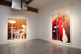 Installation view, "Farrah Karapetian: Stage Craft," 2015, courtesy of Von Lintel Gallery.