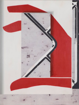 Anne Neukamp, Insert, 2014. Oil, acrylic and tempera on canvas, 78 3/4 by 59 inches. Courtesy of the artist and Mitchell-Innes & Nash.