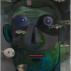 Nicole Eisenman, Guy Capitalist, 2011, oil and cut-and-pasted printed paper on canvas 76 × 60". Collection Noel Kirnon and Michael Paley