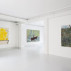 Installation shot, The Islanders, at galerie Mikael Andersen, Copenhagen; left to right, Rose Wylie, Billy Childish, Tom Anholt