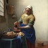 Johannes Vermeer, The Milkmaid, about 1657–58. Oil on canvas; 17 7/8 x 16 1/8 in. (45.5 x 41 cm). Rijksmuseum, Amsterdam. This painting was the centerpiece of an exhibition at the Met, curated by Walter Liedtke, that drew over 300,000 visitors