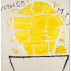 Rose Wylie, Gold Lump (single), 2012. Oil on canvas, 164 x 182 cm. Courtesy of Galerie Mikael Andersen, Copenhagen