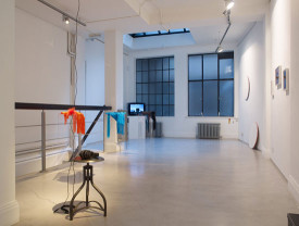 Installation view of "The Presence of Absence," 2015, at Berloni Gallery.