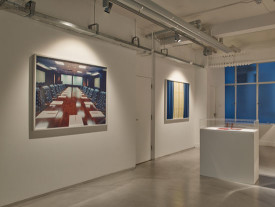 Installation view of "The Presence of Absence," 2015, at Berloni Gallery.