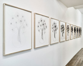 "Analia Saban: Interiors," installation view, Spru?th Magers London, 2015. Photograph by Stephen White.