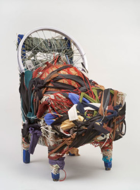 Judith Scott, Untitled, 2004. Fiber and found objects, 29 x 16 x 21 inches. Collection of Orren Davis Jordan and Robert Parker. © Creative Growth Art Center. (Photo: © Benjamin Blackwell).
