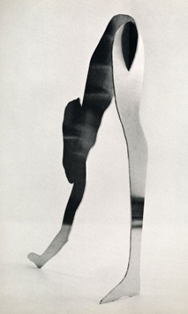 William King, Magic, 1972. Cut aluminum, 57-1/2 x 40 x 7 inches. Private Collection