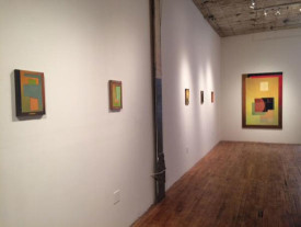 Installation shot of the exhibition under review