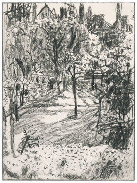 Tom Fairs, Untitled, 1988. Pencil on paper, 7 x 4-3/4 inches. Courtesy of Kerry Schuss