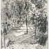 Tom Fairs, Untitled, 1988. Pencil on paper, 7 x 4-3/4 inches. Courtesy of Kerry Schuss