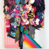 Shinique Smith, Bright Matter, 2013. Clothing, fabric, and ribbon on wood panel, 63 x 52 x 5 inches. Zang Collection, London. Photo: Adam Reich; Courtesy James Cohan Gallery, New York/Shanghai
