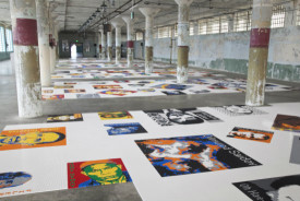 Ai Wei Wei, Trace, 2014. Installation view: New Industries Building, Alcatraz. Courtesy of the For-Site Foundation. Photo: Jan Stürmann
