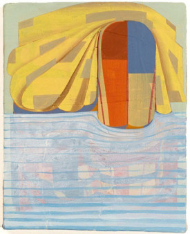 Tom Burckhardt, Belle Buoy, 2013. Oil on cast plastic, 20 x 16 inches. Courtesy of Brian Morris Gallery