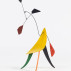Alexander Calder, Untitled, c.1942. Sheet metal, wire, and paint, 13-1/2 x 8 x 6 inches. © 2015 Calder Foundation, New York / Artists Rights Society (ARS), New York Photo: Tom Powel Imaging, Inc. Courtesy: Dominique Le?vy Gallery, New York