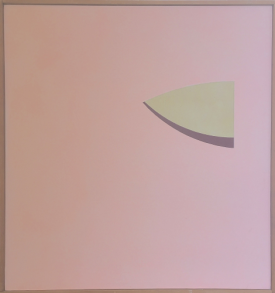 Walter Darby Bannard, Fast Iron, 1963. Alkyd resin on canvas, 31 x 33 inches. Courtesy of Berry Campbell Gallery.