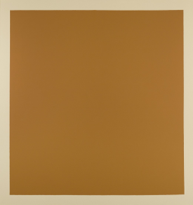 Walter Darby Bannard, Proscenium, 1959. Alkyd on canvas, 67 3/4 x 63 3/4 inches. Courtesy of Berry Campbell Gallery.