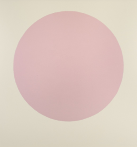 Walter Darby Bannard, The Model #2, 1960. Alkyd resin on canvas, 66 3/4 x 62 3/4 inches. Courtesy of Berry Campbell Gallery.