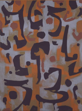 Charles Pollock, Chapala 3, 1956. Oil and tempera on canvas, 121.9 x 91.4 cm. Peggy Guggenheim Collection, Venice