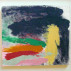 Friedel Dzubas, Heath Cote (sketch), 1976. Magna acrylic on canvas, 6½ x 6½ inches. Courtesy Loretta Howard Gallery.