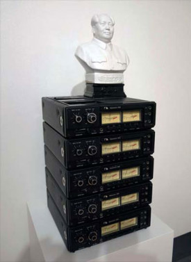 Terry Adkins, Darkwater Record, 2003, on view at - la Biennale di Venezia, All the World’s Futures.