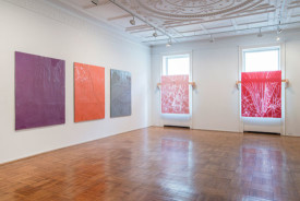 Installation shot, Luca Dellaverson: Fight This Generation at Tilton Gallery, June 2015