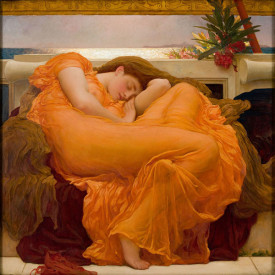 Frederic Leighton, Flaming June, 1895. Museo de Arte de Ponce