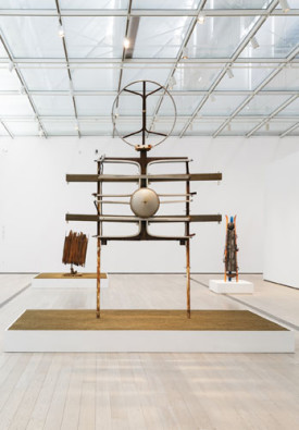Installation view of "Noah Purifoy: Junk Dada," 2015, at the Los Angeles County Museum of Art. Courtesy of the Museum and the Noah Purifoy Foundation.