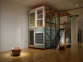Traction Company, Modular Studio, 2015, installed at the exhibition, Traction Company, at the Pennsylvania Academy of the Fine Arts, 2015
