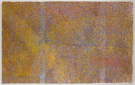 Andrew Forge, April, 1991-92. Oil on canvas, 50 x 80 inches. Courtesy of Betty Cuningham Gallery
