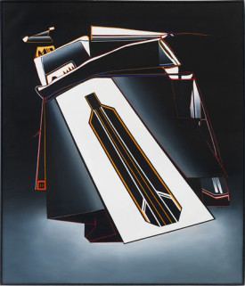 Deborah Remington, March, 1964. Oil on canvas, 57.25 x 49.25 inches. Courtesy of the artist’s estate and Wallspace, New York