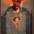 Rodri?guez Calero, The Apparition, 1999. Acrollage on canvas, 36 x 24 inches. Courtesy of the Artist.